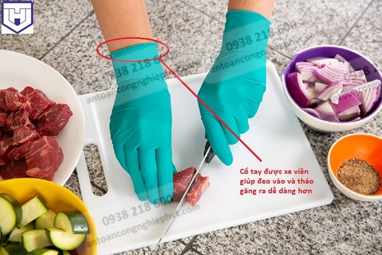 Găng tay chống hóa chất dùng một lần Ansell TouchNTuff® 92-600 (Nitrile không bột)